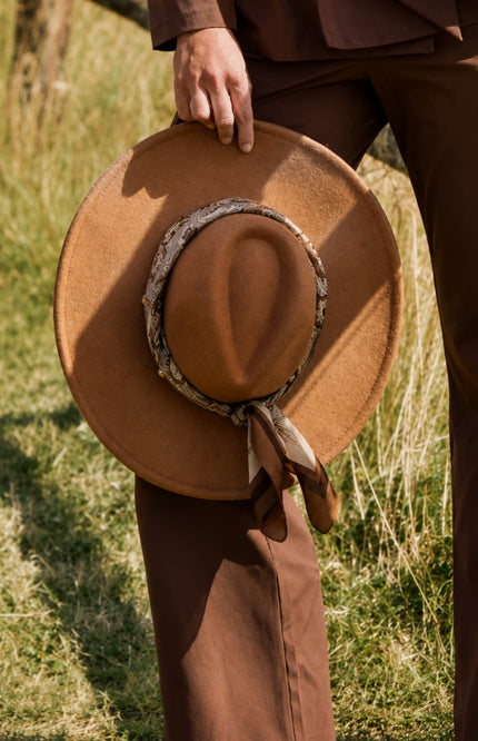 Sjaal Brown Beige