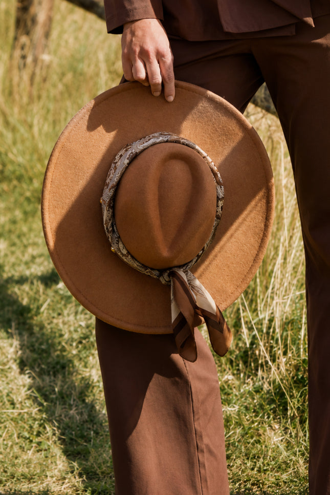 Sjaal Brown Beige