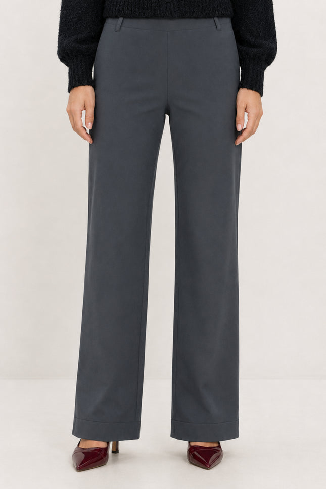 Travel Broek Wide Leg Indigo 870712