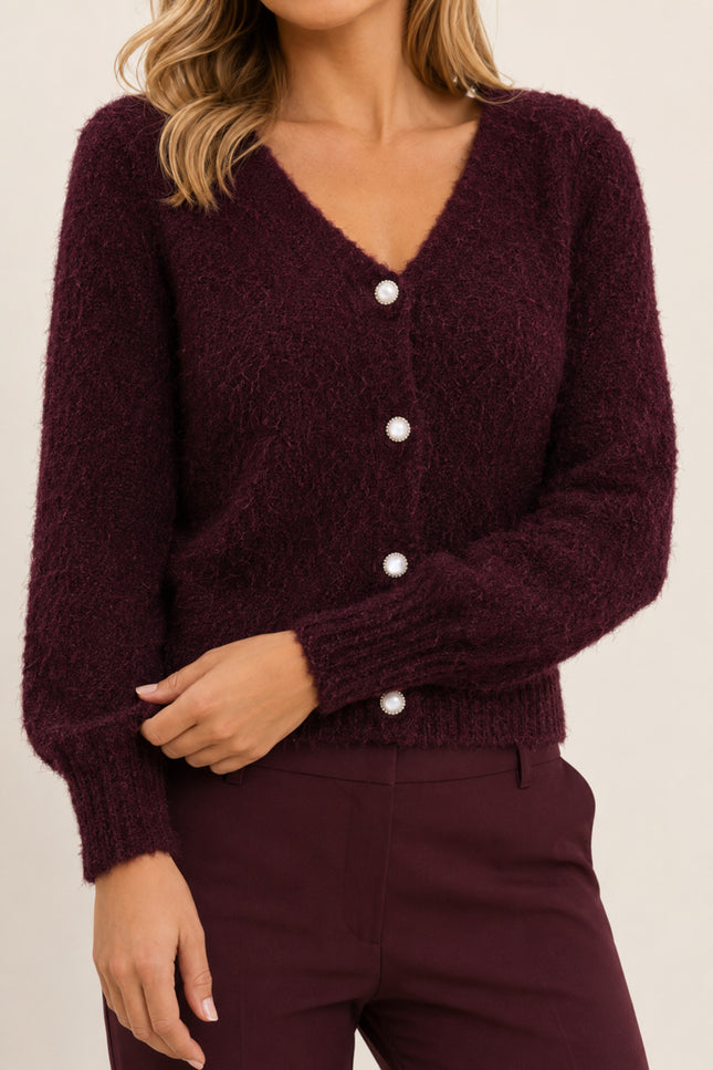 Vest V-hals Fluffy Port 426493