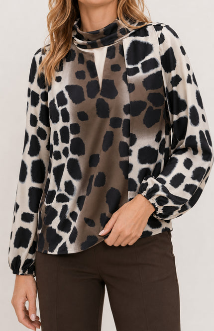 Top Sjaaltje Met Print D119-P147