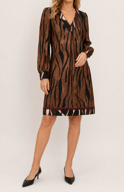 Jurk Met Dierenprint D305-P158