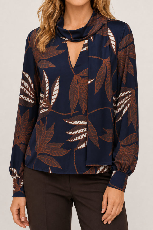 Top Sjaaltje Met Print D307-P154