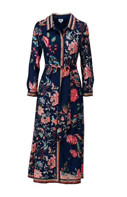 Jurk Maxi Met Bloemenprint D603-P178
