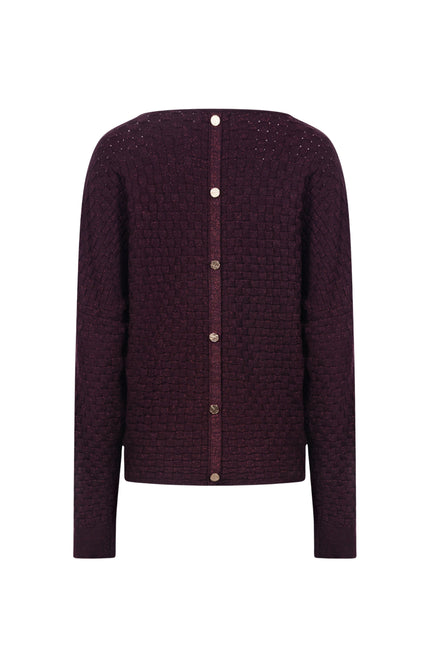 Top Kento Lurex Cherry NKF01062