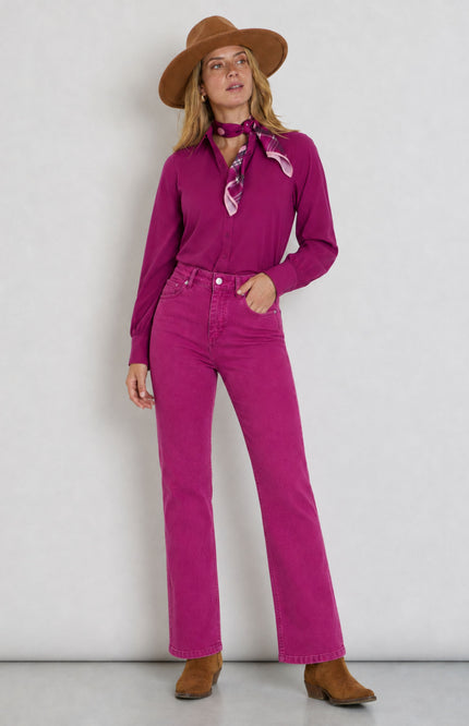 Jeans Firenze Magenta Purple 7411 L31