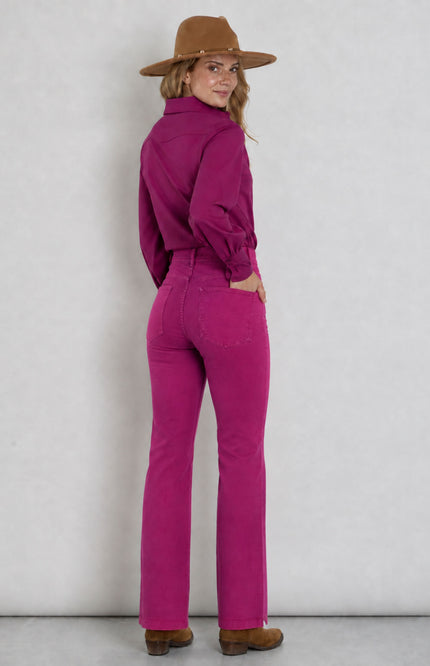 Jeans Firenze Magenta Purple 7411 L31