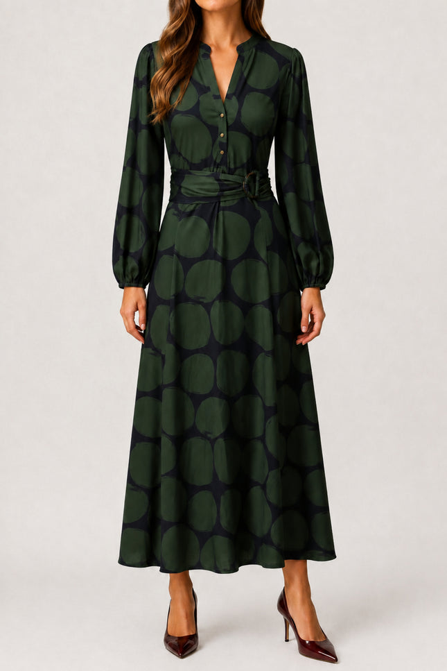 Jurk Maxi Met Print D116-P144