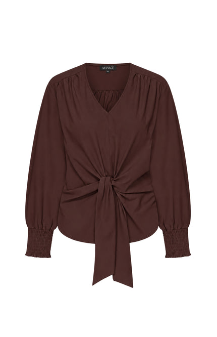 Travel Top Knotted Espresso 202898