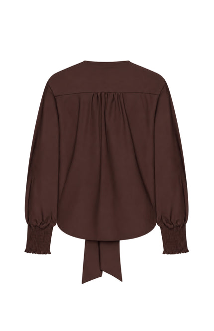 Travel Top Knotted Espresso 202898