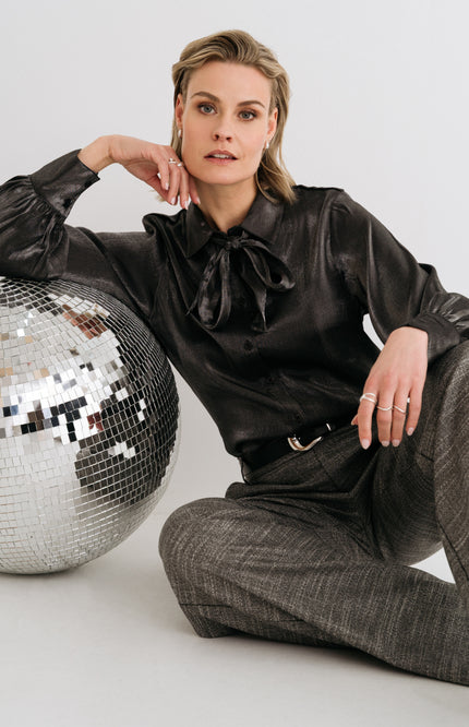 Blouse Lilo Bow Antracite