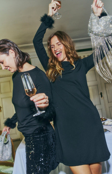 Jurk Fqelva Black 207295