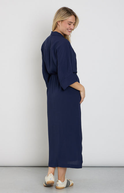 Freequent Jurk Fqlovy Navy Blazer 207581 Stretchshop.nl