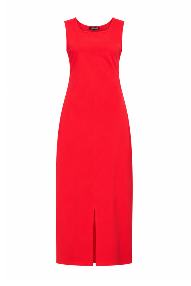 Mi Piace Travel Jurk Red 202278 Stretchshop.nl