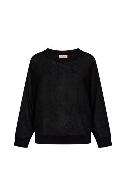 Freequent Trui Fqbetty Black 207185 Stretchshop.nl