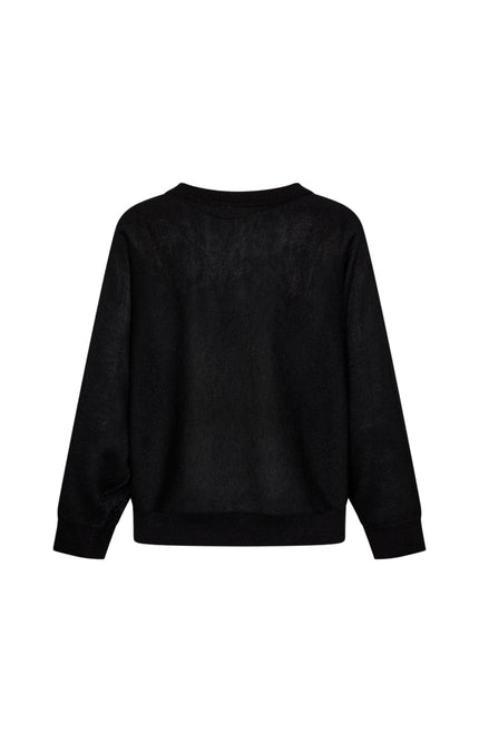 Freequent Trui Fqbetty Black 207185 Stretchshop.nl
