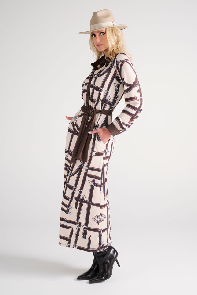 Jurk Maxi Met Print D102-P146