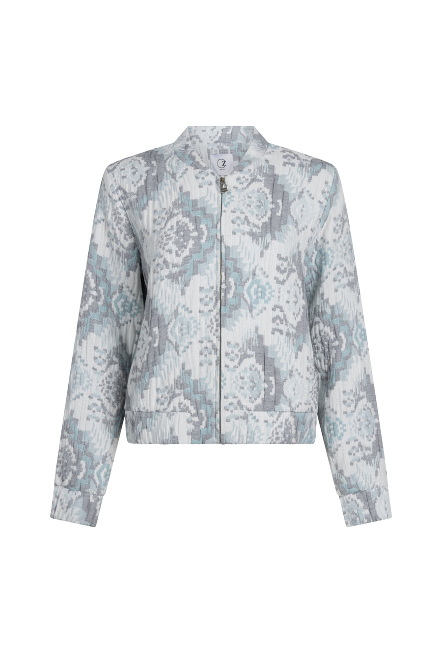 Zoso Evi Kit seagreen jas met capuchon en ritssluiting, modieus en comfortabel voor dames.