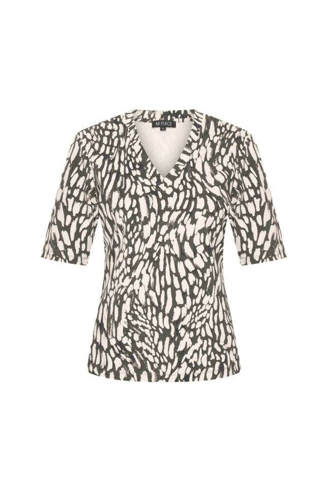 Travel Top Abstracte Print Deep Depth Kit 202271