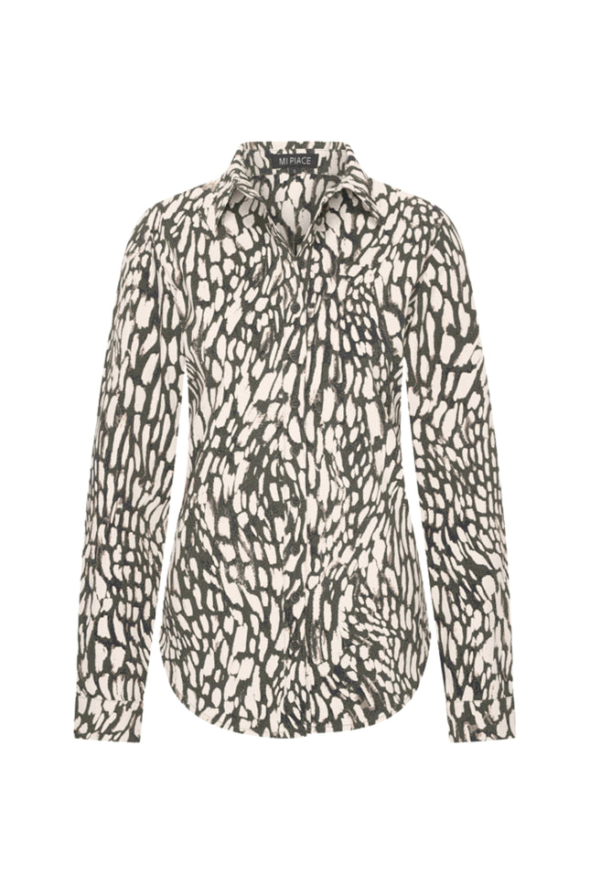 Travel Blouse Abstracte Print Deep Depth Kit 60840