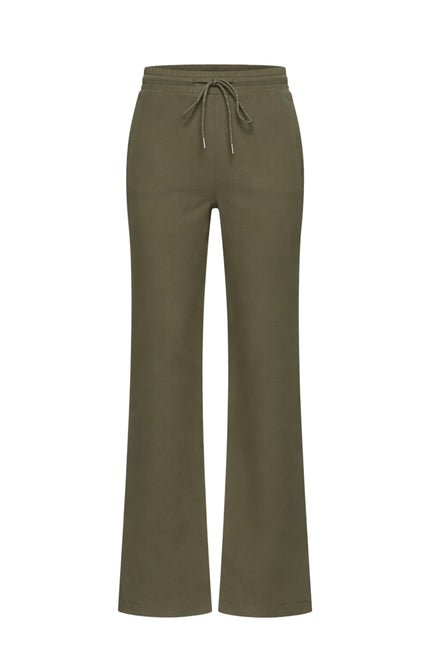 Mi Piace Broek Sweat Olive 251037 Stretchshop.nl