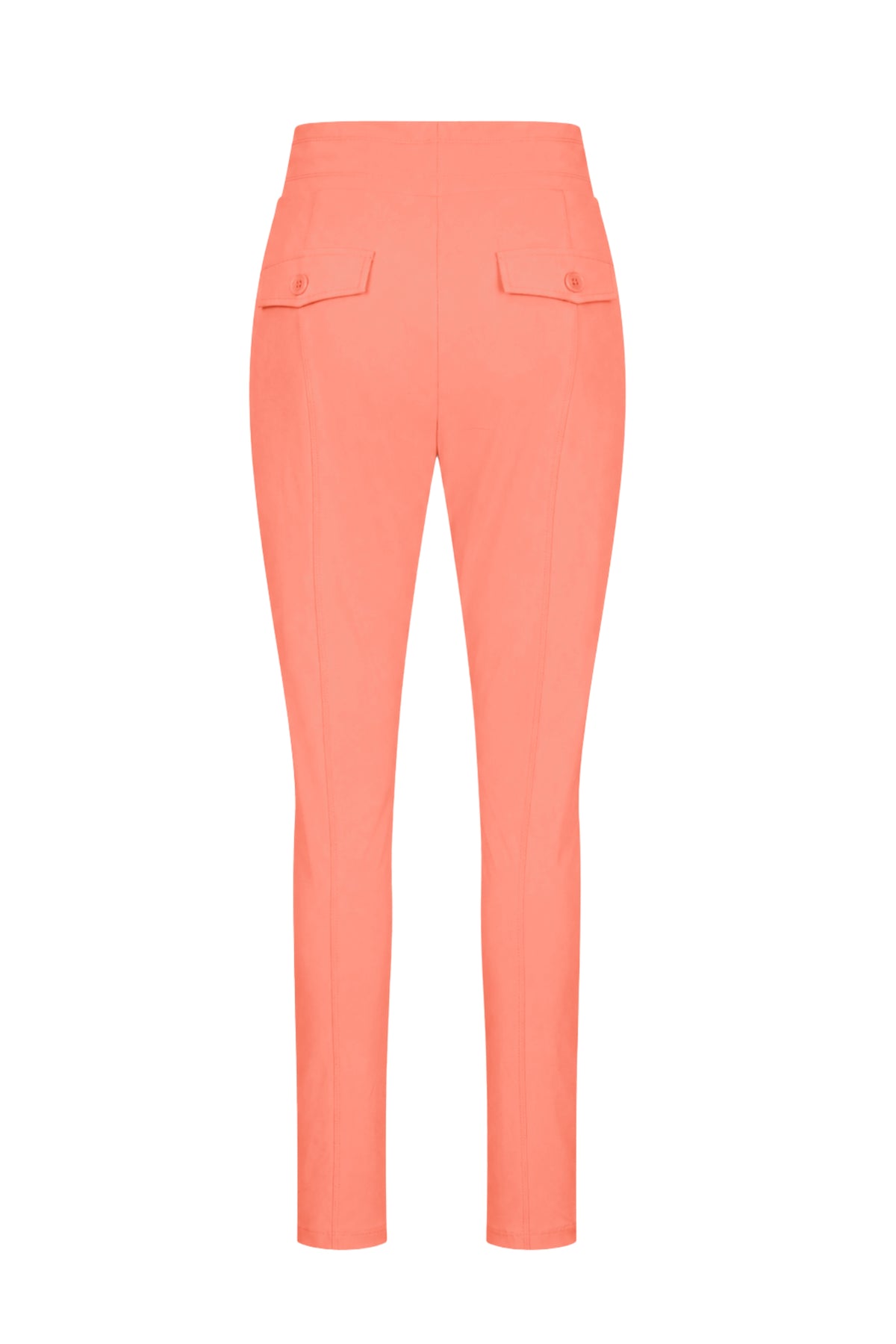 Mi Piace reisbroek Coral 202016 met comfortabele pasvorm en lichte stof, weergegeven in de webshopafbeelding.