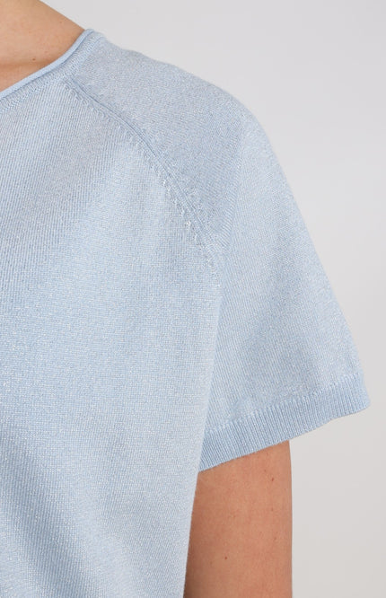 Nukus Top Anita Lurex Cloudy NKS01085 Stretchshop.nl