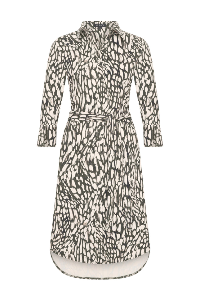 Travel Jurk Abstracte Print Deep Depth Kit 202092