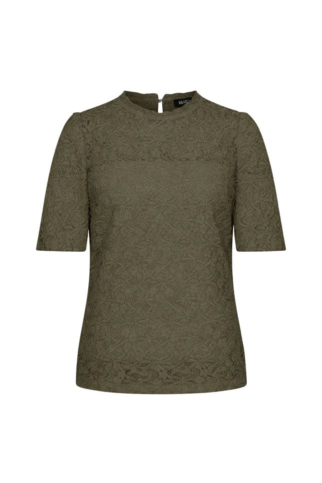 Mi Piace Travel Top Lace Olive 202832 Stretchshop.nl