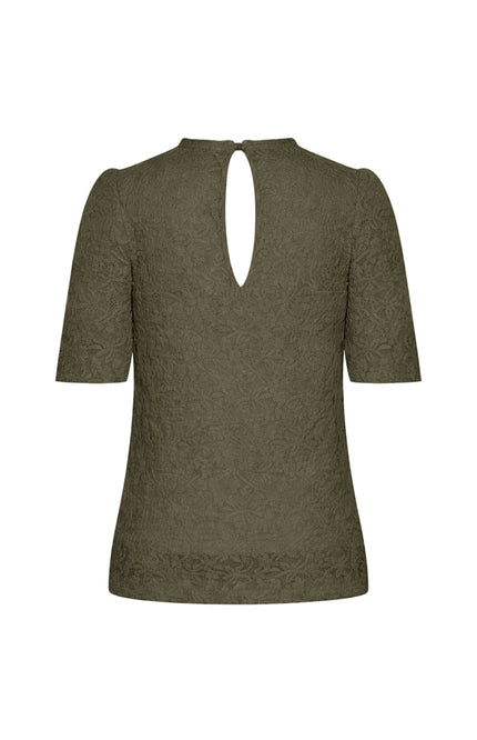 Mi Piace Travel Top Lace Olive 202832 Stretchshop.nl