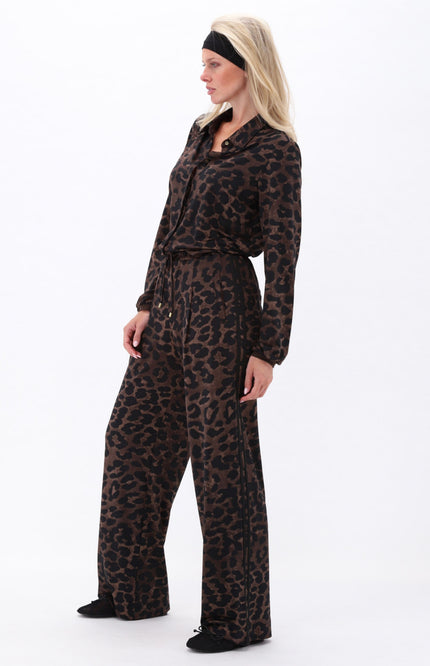 Jumpsuit Met Luipaardprint D321-P161