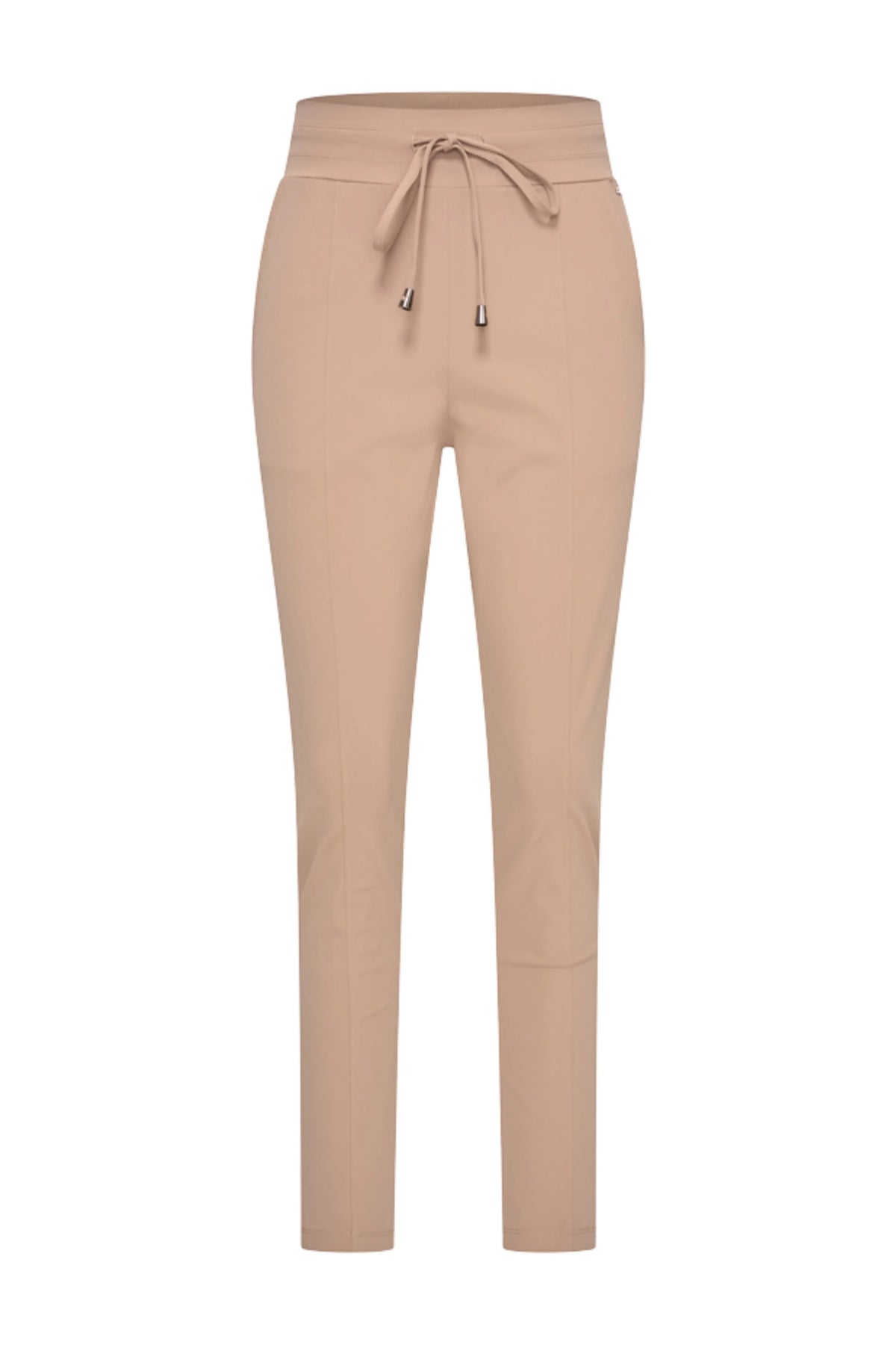 Mi Piace travelbroek Portabella, comfortabele wijde broek met elastische taille en patroon, geschikt voor reizen en casual dragen.