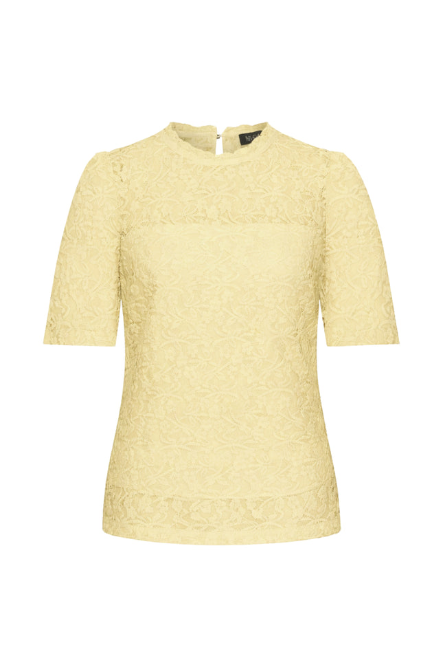 Mi Piace Travel Top Lace Lemon Yellow 202832 Stretchshop.nl