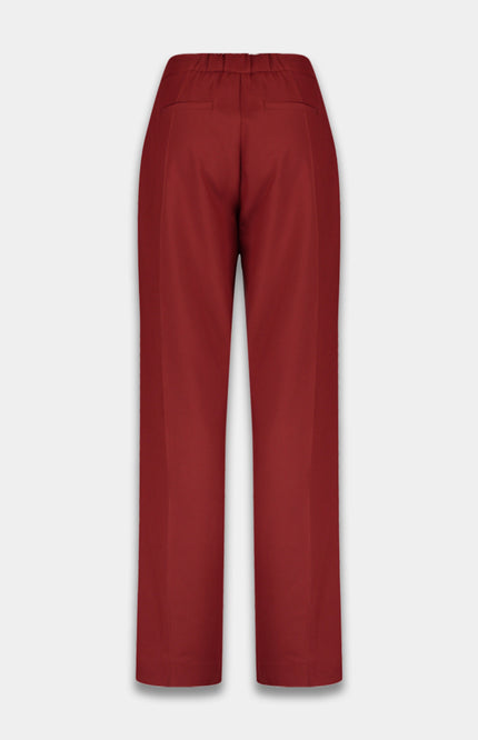 Harper & Yve Broek Poppy Wine Berry AW25N105 Stretchshop.nl