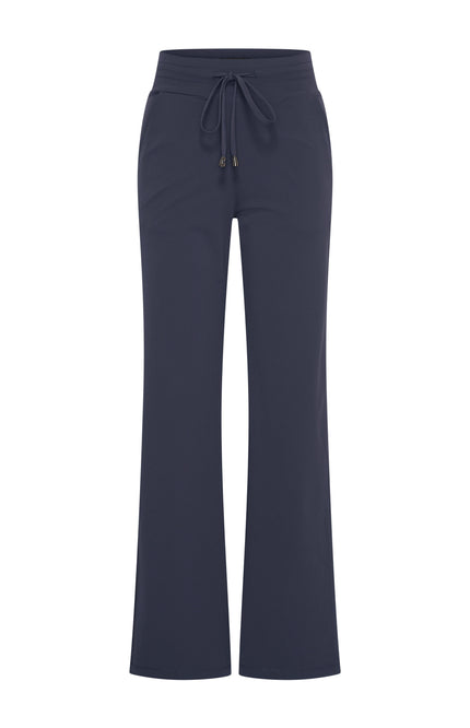 Heavy Travel Broek Flared Navy 202136