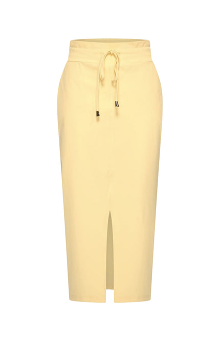 Mi Piace Heavy Travel Rok Lemon Yellow 202424A Stretchshop.nl