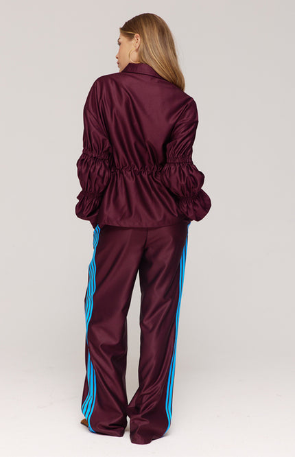 Broek Hana Dark Fudge AW25P106