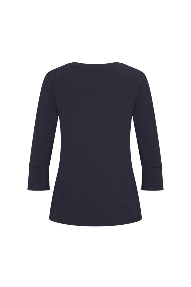 Mi Piace Travel Top Navy 202095 Stretchshop.nl