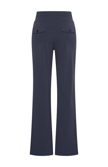 Heavy Travel Broek Flared Navy 202136