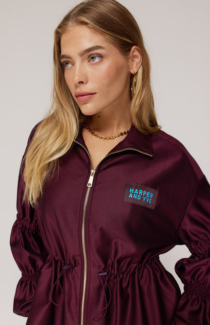 Jacket Gina Dark Fudge AW25P801