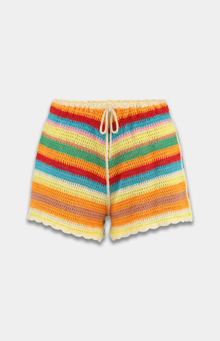 Harper & Yve Short Clara Multi Stripe HS6P109 Stretchshop.nl