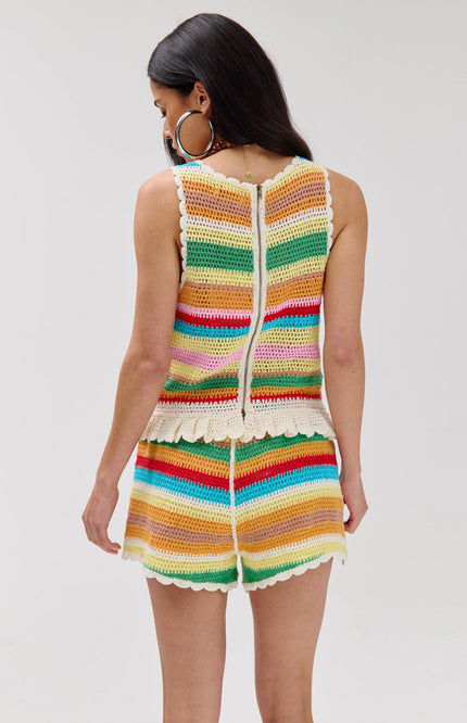 Harper & Yve Top Martha Multi Stripe HS6P412 Stretchshop.nl