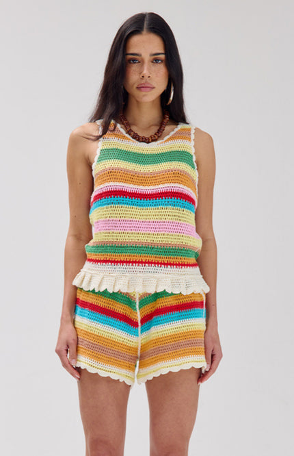 Harper & Yve Top Martha Multi Stripe HS6P412 Stretchshop.nl