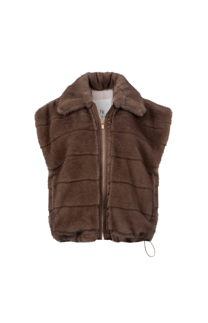 Gilet Hani Taupe NKF08034