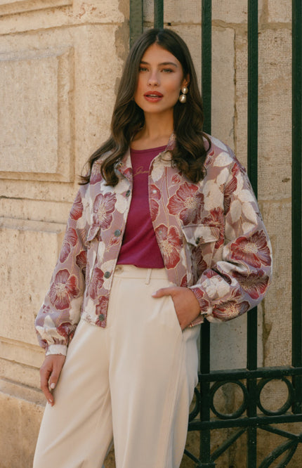 Jacket Samira Beaulojais Red Sand