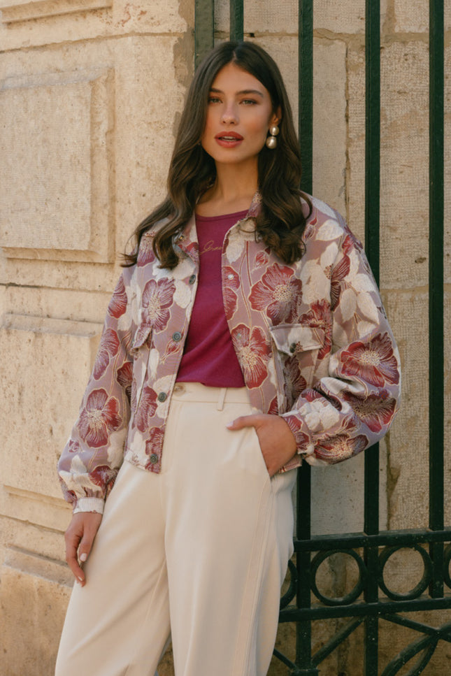 Jacket Samira Beaulojais Red Sand