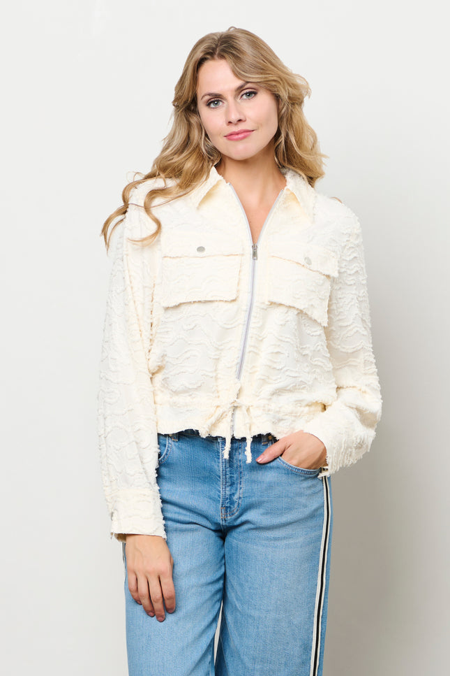 Jacket Zelie Offwhite JA147