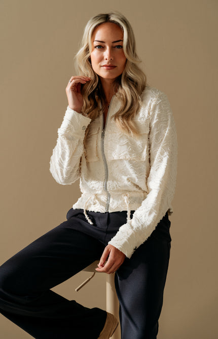 Jacket Zelie Offwhite JA147