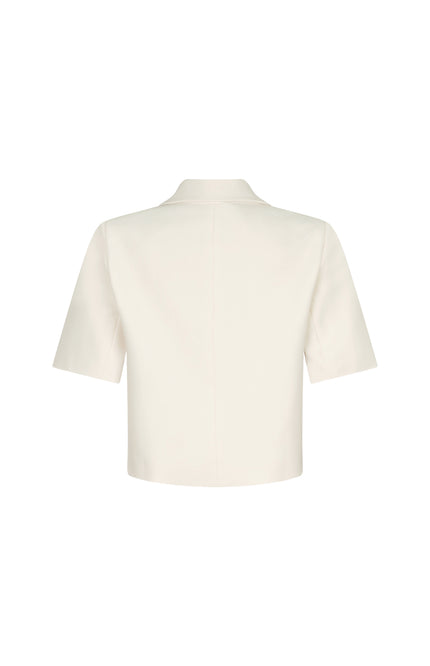 Ydence Blazer Zella Ecru Stretchshop.nl