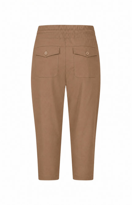 Travel Broek Capri Linda Summer Camel 262